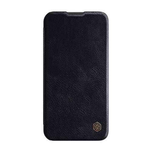 Etui skórzane Nillkin Qin Pro Leather Case do iPhone 14 Pro Max (czarne) na Arena.pl