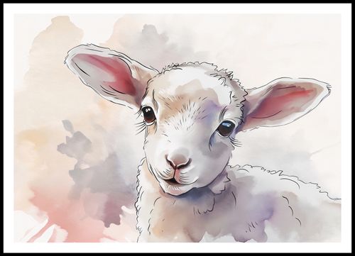 Plakat 100x70cm Mała Owieczka na Arena.pl