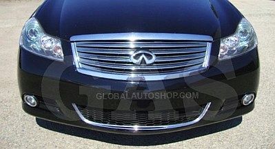 Infiniti M56 - Chromowane Listwy Grill Chrom Atrapy Zderzaka Tuning zdjęcie 4