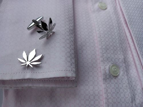 Spinki do mankietów koszul EXC Marihuana na Arena.pl