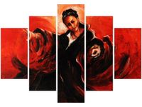 OBRAZ HISZPAŃSKIE TANGO TANCERKA