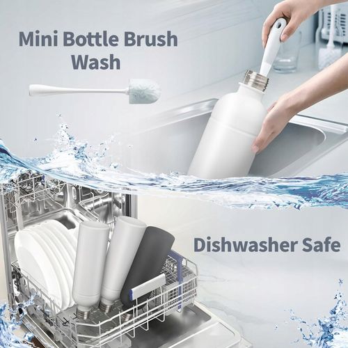 Butelka ze stali nierdzewnej 304, kompatybilna z Sodastream 1L BIAŁA na Arena.pl