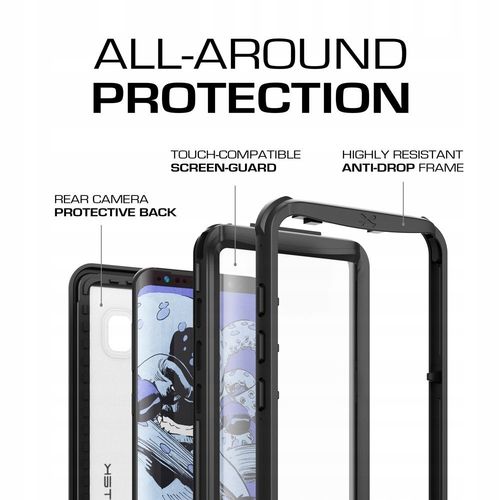 WODOSZCZELNE ETUI GHOSTEK NAUTICAL GALAXY S8 PLUS na Arena.pl