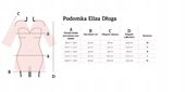 Podomka Eliza Długa 2XL ,Puch Szary