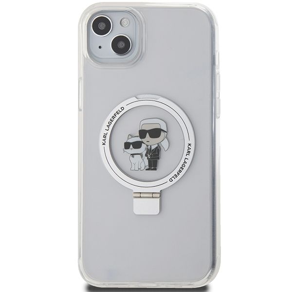 Etui Karl Lagerfeld do iPhone 15 Plus, iPhone 14 Plus, Biały, MagSafe zdjęcie 3