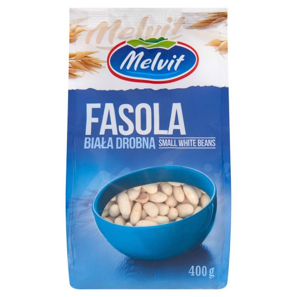 Melvit Fasola biała drobna 400 g zdjęcie 1