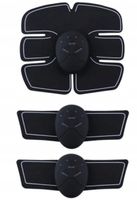 ELEKTROSTYMULATOR MIĘŚNI BRZUCHA PLECÓW BICEPS MASAŻ ELEKTRO STYMULATOR 3W1