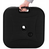 SOLIDNA Podstawa Parasol OGRODOWY Obciążenie Parasola Ogrodowego Baza 22L