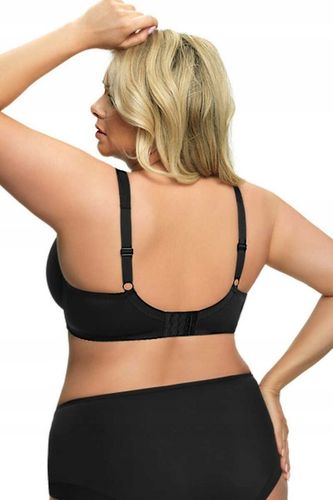 Biustonosz Luisse 441 czarny 75L na Arena.pl