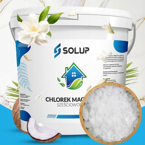 CHLOREK MAGNEZU sześciowodny sól magnezowa 4kg na Arena.pl