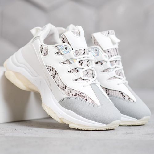 Sneakersy Na Platformie Snake Print r.40 na Arena.pl