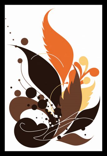 Plakat 20x30cm Ognie Jesienne na Arena.pl