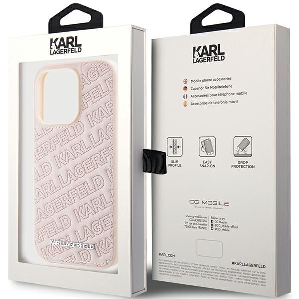 Etui Karl Lagerfeld do iPhone 15 Pro Max, Różowy zdjęcie 8