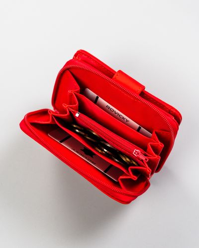 portfel damski pu k-030b-bl 8310 red na Arena.pl