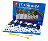 DUŻE CYMBAŁKI 27 TONOWE Dzwonki Chromatyczne 37cm