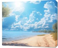 Obraz 70x60cm Letni Dzień