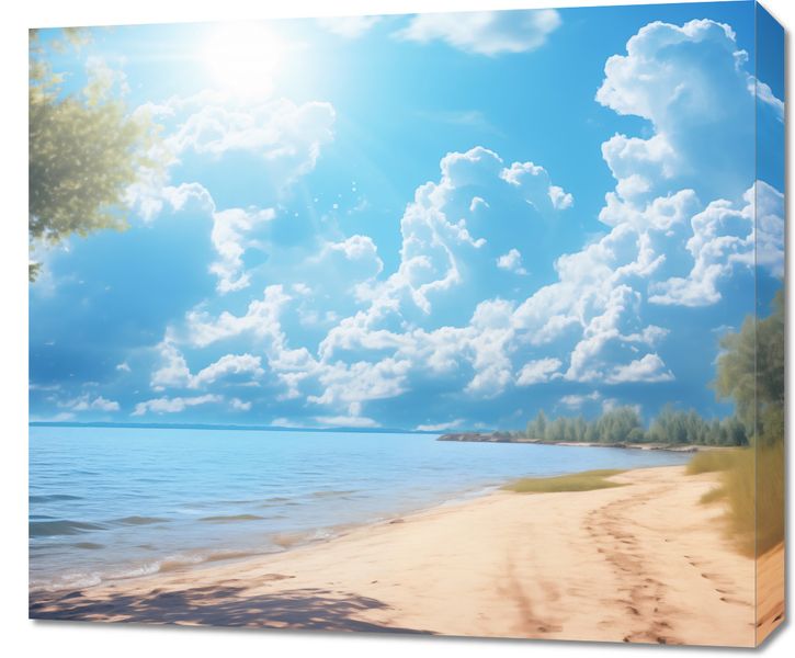 Obraz 70x60cm Letni Dzień zdjęcie 1