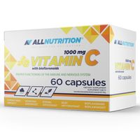 Allnutrition Vitamin C + Bioflawonoidy 60kap WITAMINA C ODPORNOŚĆ