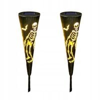 Lampa Pochodnia LED Solarna Halloween 2szt