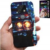 ETUI DO MOTOROLA MOTO E7 PLUS - KLASYCZNE AUTA KLASYKI MOTORYZACJI WZORY