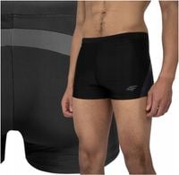 KĄPIELÓWKI 4F MĘSKIE NA BASEN PLAŻĘ SZORTY BOKSERKI SPORTOWE - CZARNY r. XL