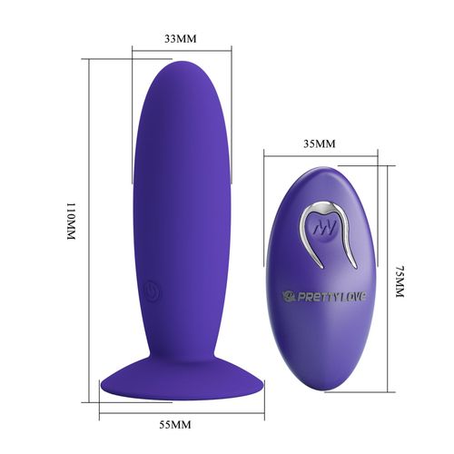 PRETTY LOVE - Remotr control vibrating plug - Youth, Wireless na Arena.pl