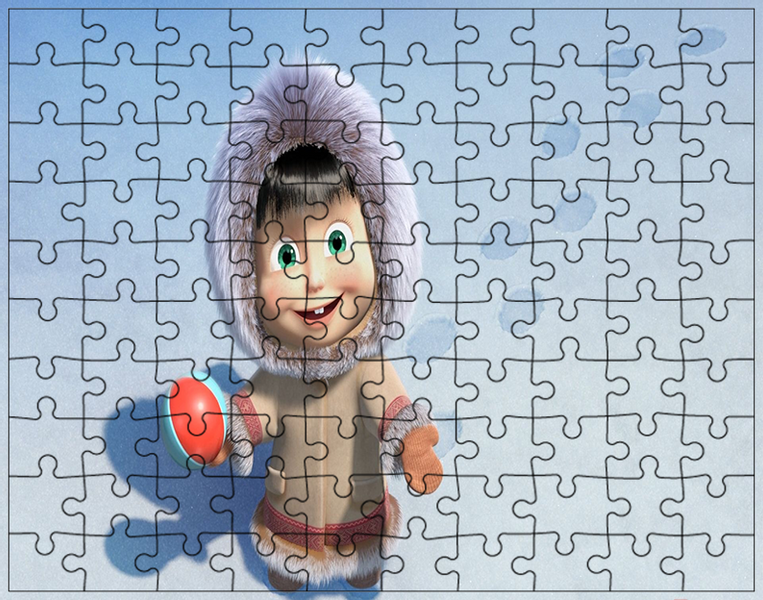 Puzzle Masza i Niedźwiedź zdjęcie 1