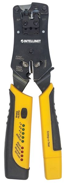 INTELLINET ZACISKARKA WTYKÓW RJ45/RJ11/RJ12/RJ22 Z TESTEREM zdjęcie 4