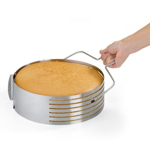 regulowana obręcz do krojenia biszkoptu na tort kinghoff kh-1474 na Arena.pl