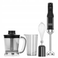 Blender ręczny Black&Decker BXHBA1501E 1500 W srebrny/szary