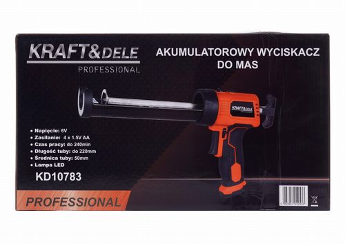 PISTOLET DO KLEJU AKUMULATOROWY KD10783 na Arena.pl