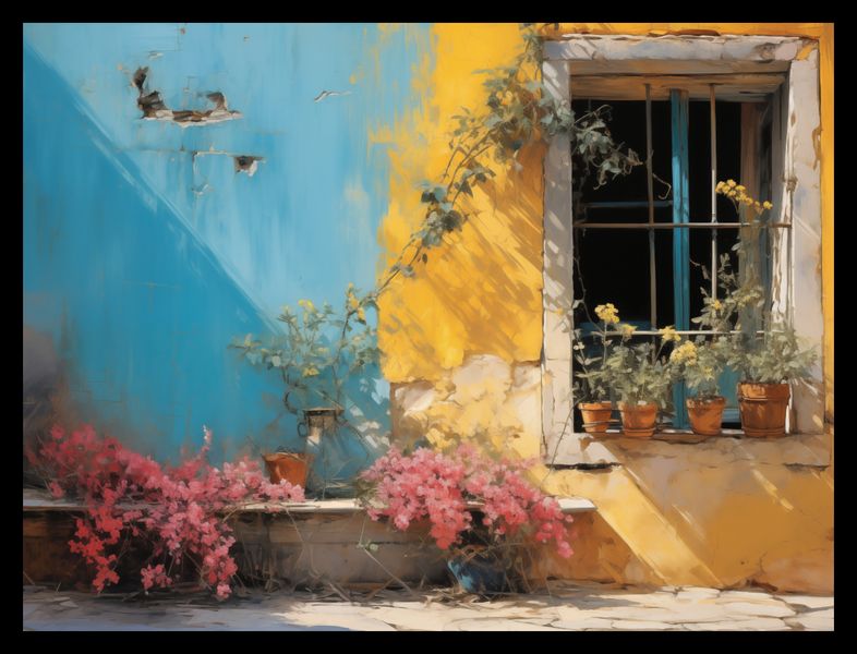 Plakat 40x30cm Słoneczna Ulica zdjęcie 2