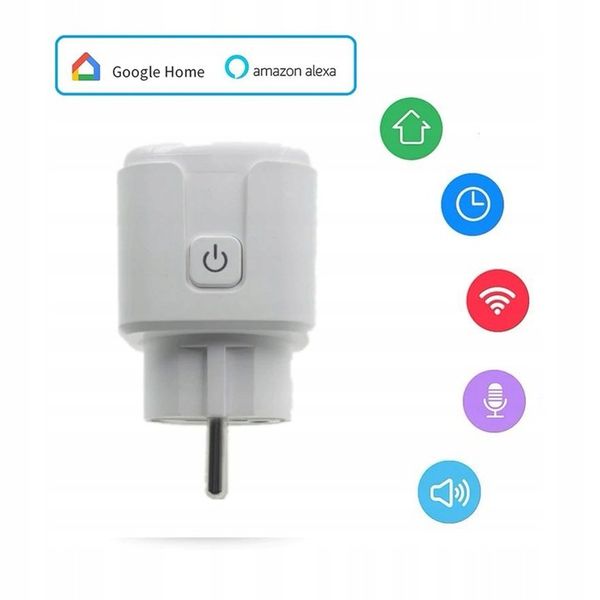 Programator czasowy INTELIGENTNE gniazdko smart WiFi TUYA Timer zdjęcie 5