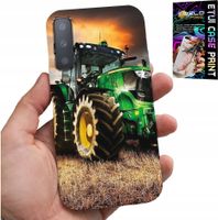 ETUI DO SAMSUNG A7 2018 - TRAKTOR CIĄGNIK ROLNICZY FARMA + SZKŁO