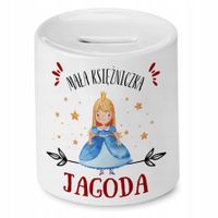 Skarbonka 330 Ml Dla Jagody Córki Dziecka Prezent Z Nadrukiem Ze Zdjęciem