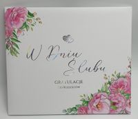 album a4 z okazji waszego ślubu gratulacje od rodziców