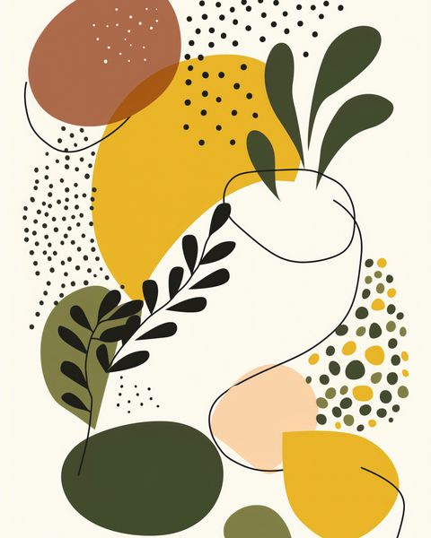 Plakat 40x50cm Botaniczne Impresje zdjęcie 1