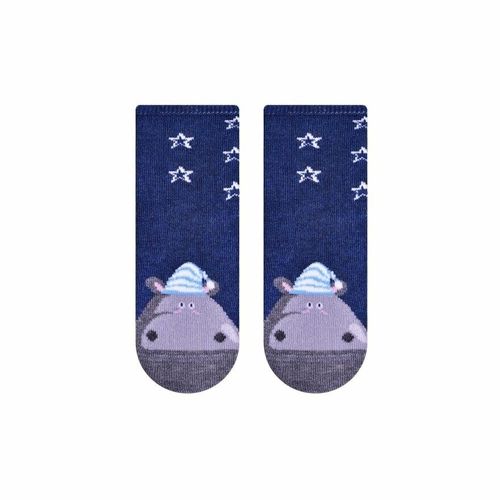 SKARPETKI NIEMOWLĘCE COTTON CANDY 138 14-16 różowy/żyrafa 357 na Arena.pl