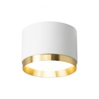 OPRAWA NATYNKOWA GX53 12W BIAŁO-ZŁOTA ALUMINIUM IP20