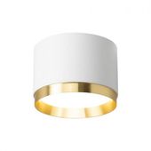 OPRAWA NATYNKOWA GX53 12W BIAŁO-ZŁOTA ALUMINIUM IP20