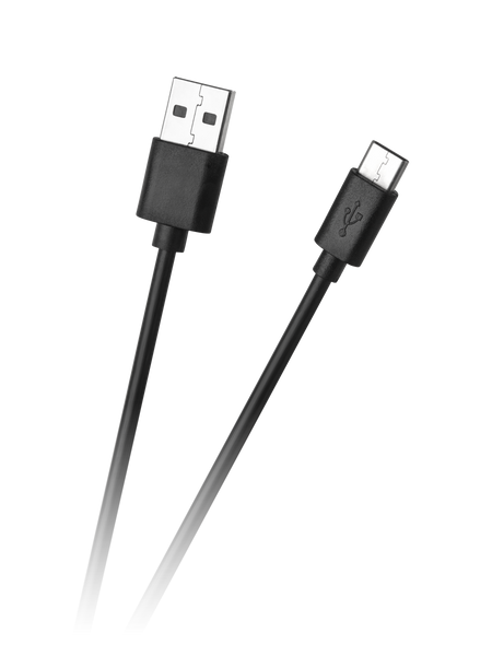 GSM1000B Kabel USB - USB typu C 1m Czarny zdjęcie 1