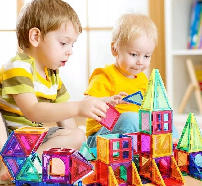 Magnetyczne klocki DIAMOND 4D SURFACE 168 elementów 9960B zdjęcie 9
