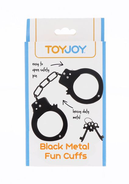 Metal Handcuffs Black zdjęcie 2