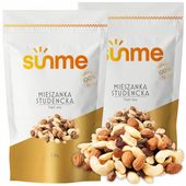 Zestaw 2x MIESZANKA STUDENCKA 1kg ORZECHOWO BAKALIOWA PYSZNY SKŁAD 2kg