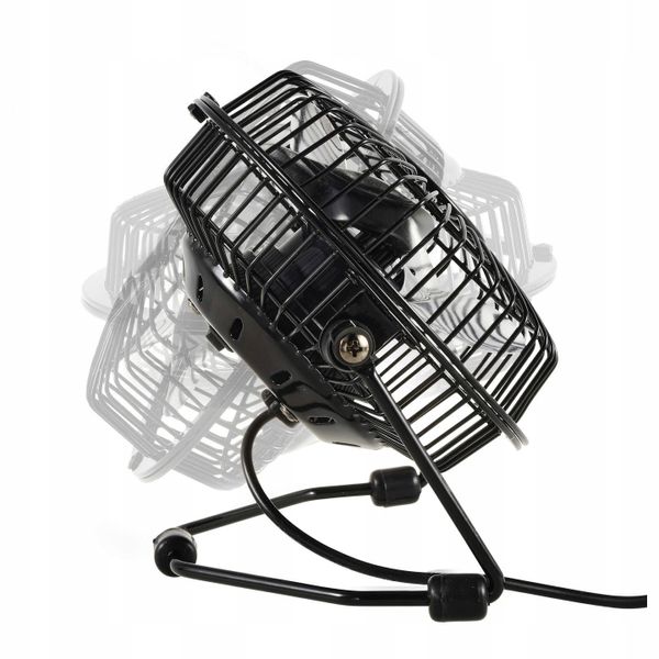 Wentylator USB do biura RETRO na biurko REGULACJA nachylenia Sygonix zdjęcie 3