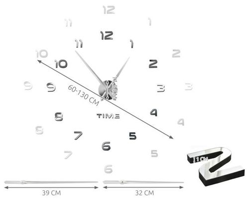 Zegar ścienny DIY - Z4785 na Arena.pl