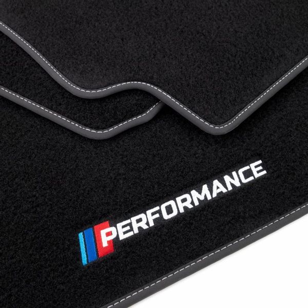 Dywaniki welurowe LOGO M do BMW 3 E91 2004-2011 zdjęcie 1
