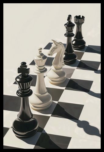 Plakat 30x45cm Szach i Mat na Arena.pl