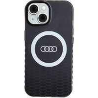 Etui Audi do iPhone 15, iPhone 14, iPhone 13, Czarny, MagSafe