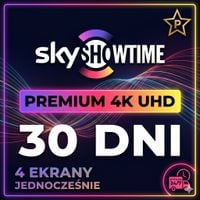 SkyShowtime Premium 4K UHD na 30 Dni